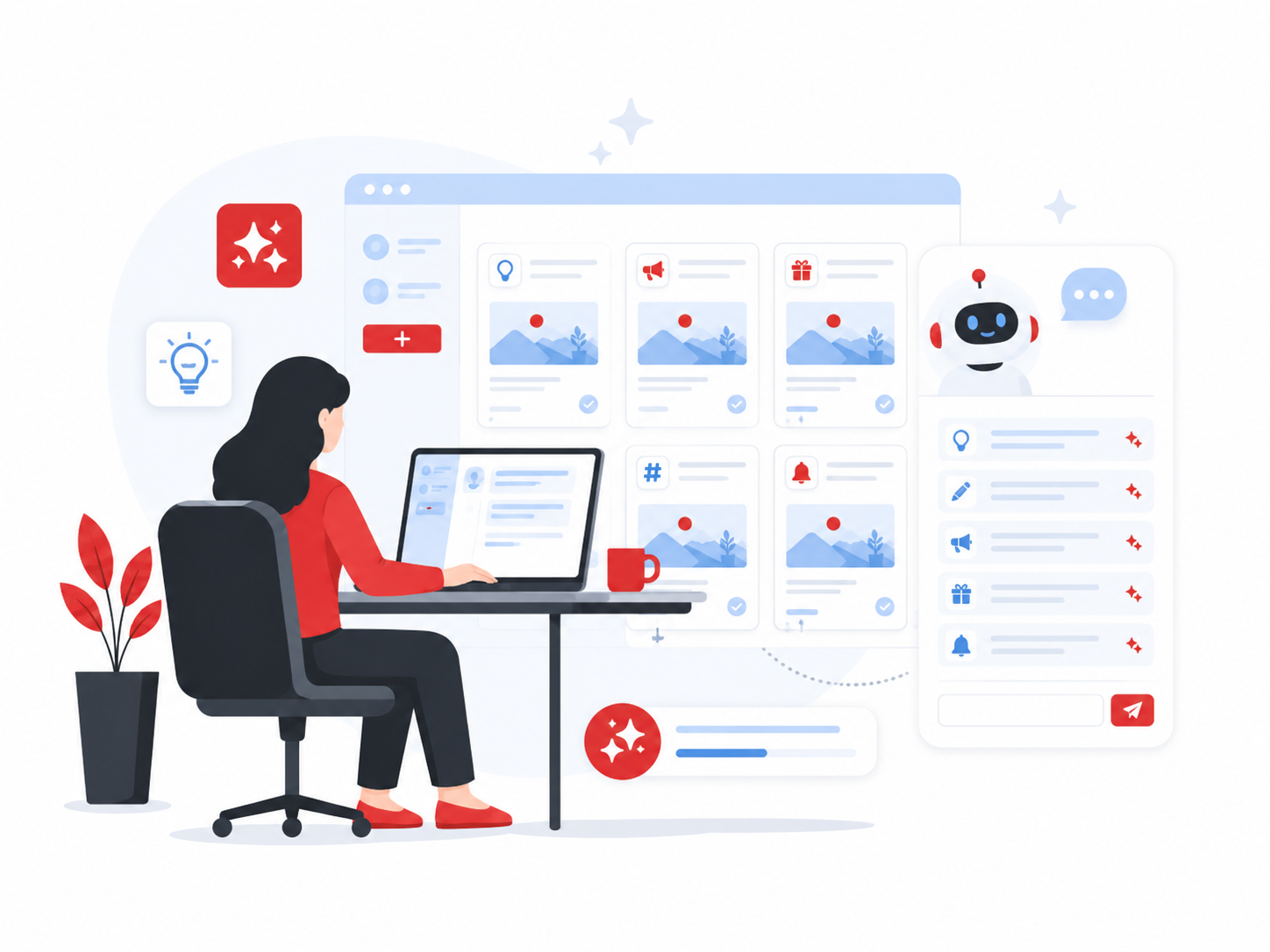 Multi-Platform Social Media Poster - AI-Powered Content Assistance